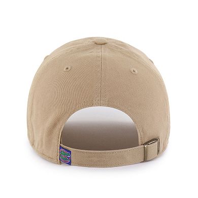 Men's '47 Khaki Florida Gators Vault Clean Up Adjustable Hat