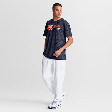 Men's Nike Navy Auburn Tigers Sideline Velocity Dri-FIT T-Shirt