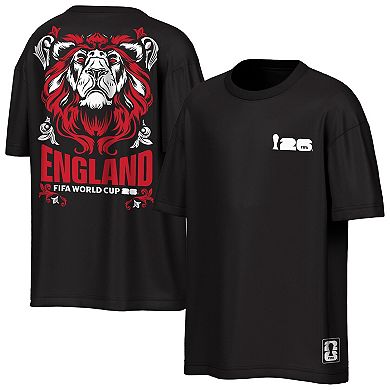 Men's Outerstuff Black FIFA World Cup 2026 Rally Oversized 2-Hit T-Shirt