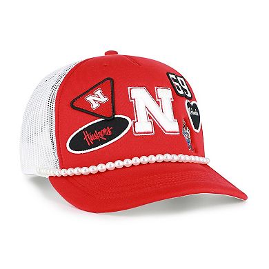 Men's '47 Red/White Nebraska Huskers Rally On Hitch Adjustable Hat