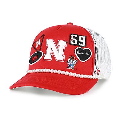 Men's '47 Red/White Nebraska Huskers Rally On Hitch Adjustable Hat