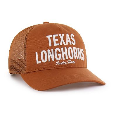 Men's '47 Texas Orange Texas Longhorns Contemporary Hitch Trucker Adjustable Hat