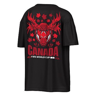 Men's Outerstuff Black Canada FIFA World Cup 2026 Rally Oversized