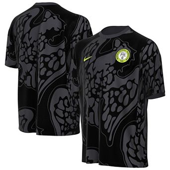 Youth Nike Gray Nigeria National Team Allover Print T-Shirt