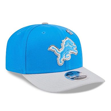 Men's New Era Blue/Silver Detroit Lions 2026 NFL Draft 9SEVENTY Adjustable Hat