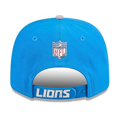 Men's New Era Blue/Silver Detroit Lions 2026 NFL Draft 9SEVENTY Adjustable Hat