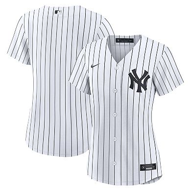 Women's Nike White New York Yankees Home Replica Jersey