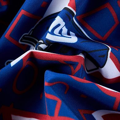 Men's Chubbies Blue New York Giants Game Day Fit Classic Lined Swim Trunks