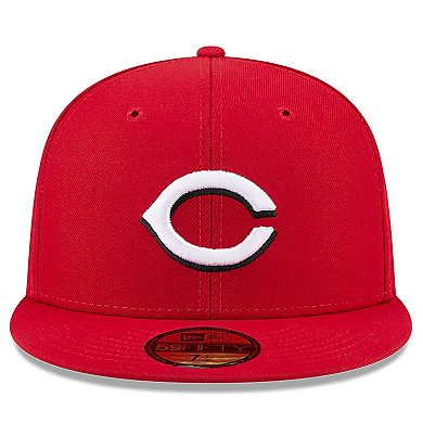 Men's New Era Red Cincinnati Reds 2026 Jackie Robinson Day 59FIFTY Fitted Hat