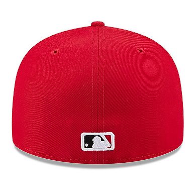 Men's New Era Red Cincinnati Reds 2026 Jackie Robinson Day 59FIFTY Fitted Hat