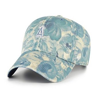 Women's '47 Blue Los Angeles Angels Gardenia Clean Up Adjustable Hat