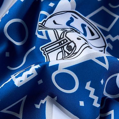 Men's Chubbies Blue Indianapolis Colts Game Day Fit Classic Lined Swim Trunks
