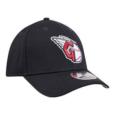 Men's New Era Navy Cleveland Guardians Dash 39THIRTY Flex Hat