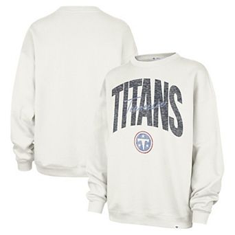 Women's '47 Stone Tennessee Titans Muse Oversized Sweatshirt