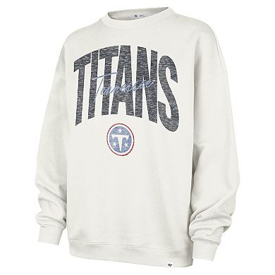 Women's '47 Stone Tennessee Titans Muse Oversized Sweatshirt