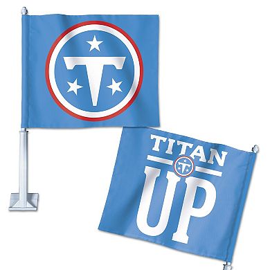 WinCraft Tennessee Titans Double-Sided Car Flag