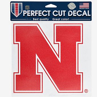 "WinCraft Nebraska Huskers 8"" x 8"" Color Car Decal"