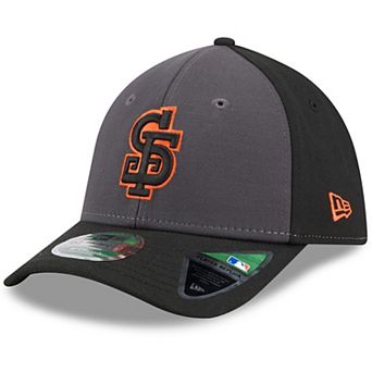 Men's New Era Gray/Black San Francisco Giants Player Replica Alternate 39THIRTY Flex Hat