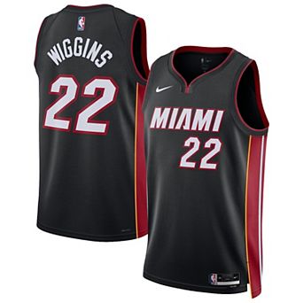 Unisex Nike Andrew Wiggins Black Miami Heat Swingman Player Jersey - Icon Edition