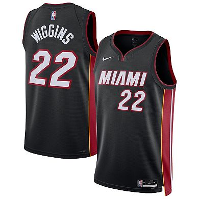 Unisex Nike Andrew Wiggins Black Miami Heat Swingman Player Jersey - Icon Edition