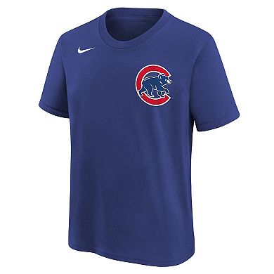 Youth Nike Royal Chicago Cubs Wordmark T-Shirt