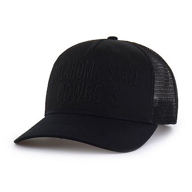 Men's '47 Black Oklahoma State Cowboys Contemporary Hitch Trucker Adjustable Hat