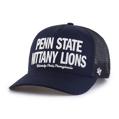 Men's '47 Navy Penn State Nittany Lions Contemporary Hitch Trucker Adjustable Hat
