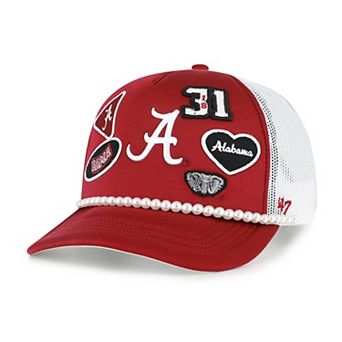 Men's '47 Crimson/White Alabama Crimson Tide Rally On Hitch Adjustable Hat