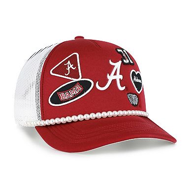 Men's '47 Crimson/White Alabama Crimson Tide Rally On Hitch Adjustable Hat