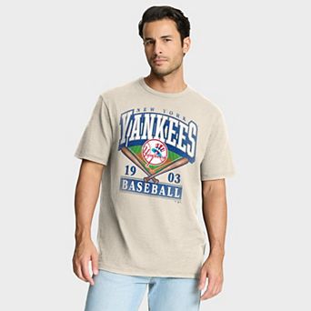 Men's Fanatics Tan New York Yankees Stadium Slub T-Shirt