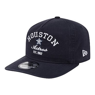 Men's New Era Navy Houston Astros Stacked 19TWENTY Adjustable Hat