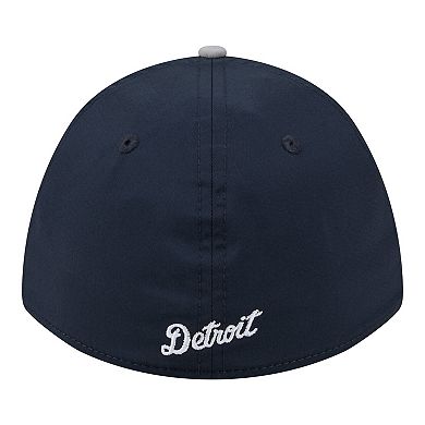 Men's New Era Navy/Gray Detroit Tigers Rope M-Crown A-Frame 39THIRTY Flex Hat