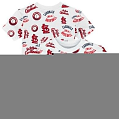 Toddler Outerstuff White St. Louis Cardinals Run Down T-Shirt