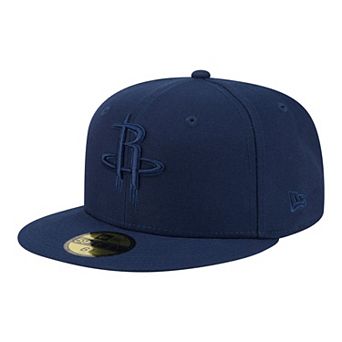 Men's New Era Navy Houston Rockets Tonal Color Pack 59FIFTY Fitted Hat