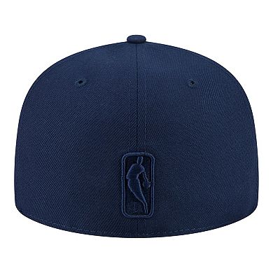 Men's New Era Navy Houston Rockets Tonal Color Pack 59FIFTY Fitted Hat