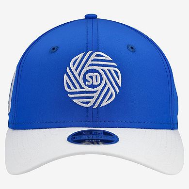 Youth New Era Blue San Diego FC Jersey Hook 9SEVENTY Adjustable Hat