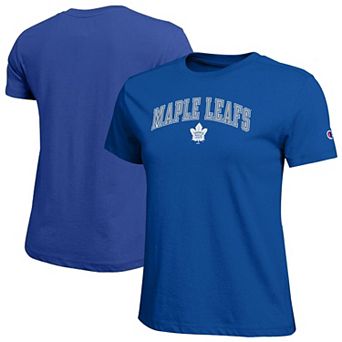 Women's Champion Royal Toronto Maple Leafs Arch Mascot Logo T-Shirt