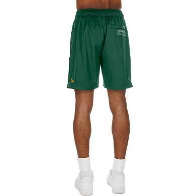 Men's New Era Green Green Bay Packers Match Shorts