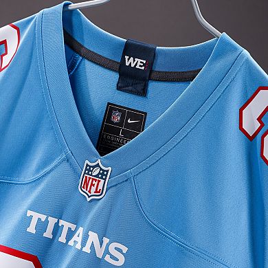 Women's Nike Cameron Ward Light Blue Tennessee Titans Game Jersey