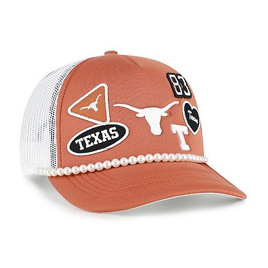 Men's '47 Burnt Orange/White Texas Longhorns Rally On Hitch Adjustable Hat