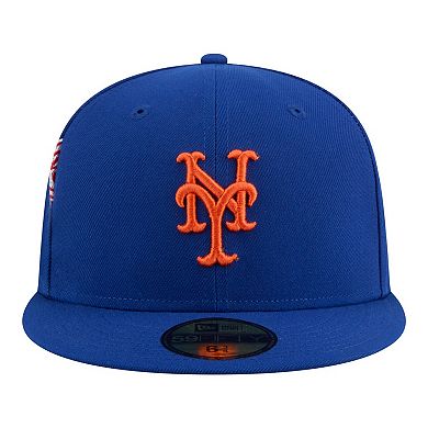 Men's New Era Royal New York Mets Hidden Hit 59FIFTY Fitted Hat