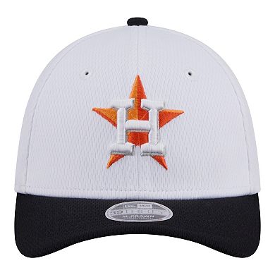 Toddler New Era White Houston Astros Baseball 39THIRTY M-Crown Adjustable Hat