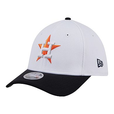 Toddler New Era White Houston Astros Baseball 39THIRTY M-Crown Adjustable Hat