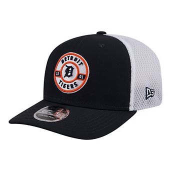 Men's New Era Navy Detroit Tigers Active 9SEVENTY Adjustable Trucker Hat