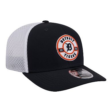 Men's New Era Navy Detroit Tigers Active 9SEVENTY Adjustable Trucker Hat