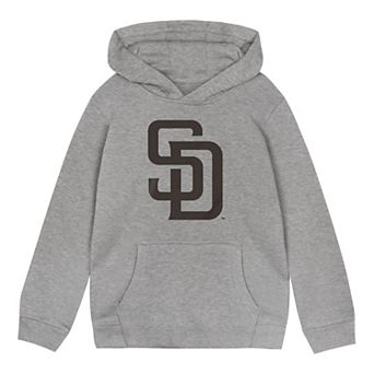 Toddler Outerstuff Gray San Diego Padres Primary Logo Fleece Hoodie