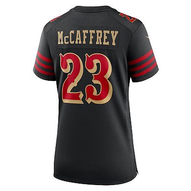 Women's Nike Christian McCaffrey Black San Francisco 49ers 2025 Rivalries Collection Game Jersey