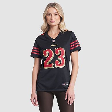 Women's Nike Christian McCaffrey Black San Francisco 49ers 2025 Rivalries Collection Game Jersey