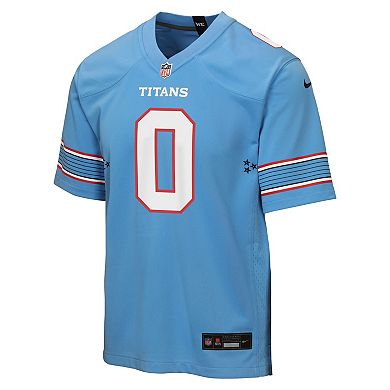 Youth Nike Calvin Ridley Light Blue Tennessee Titans Game Jersey