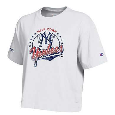Women's Champion White New York Yankees All-Star T-Shirt